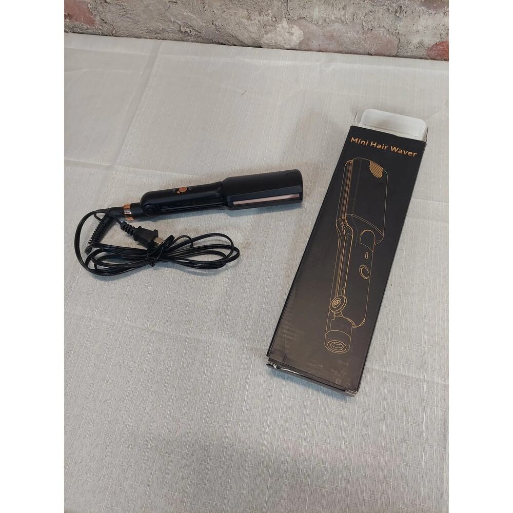 Mini Hair Waver Crimper Iron Portable Volumizing Styling Tool Travel Size